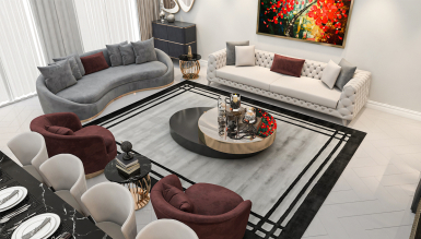 مشروع تأثيث ريزيدانس ريتز كارلتون - 1102 Luxury Line