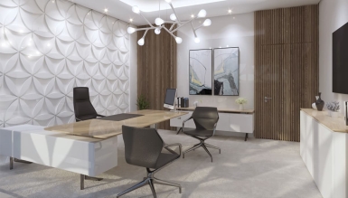 مشروع مكتب المدير في مركز إسطنبول المالي - 1102 Luxury Line