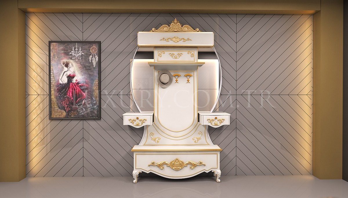  - 2022 Accra Oymalı Klasik Salon Takımı