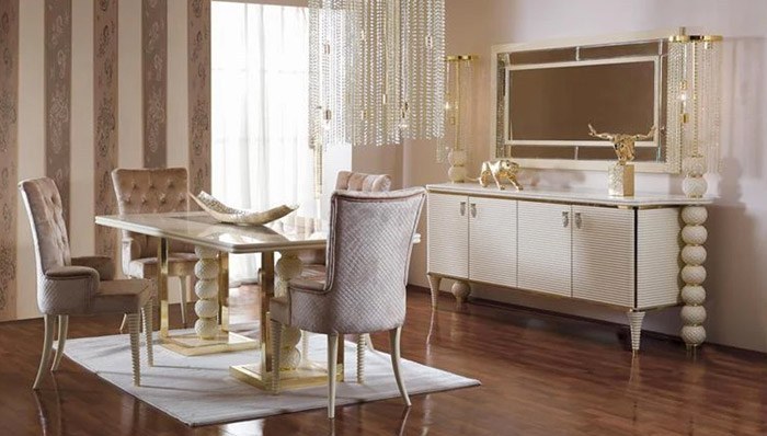 Elegant Tarzda Yemek Odası