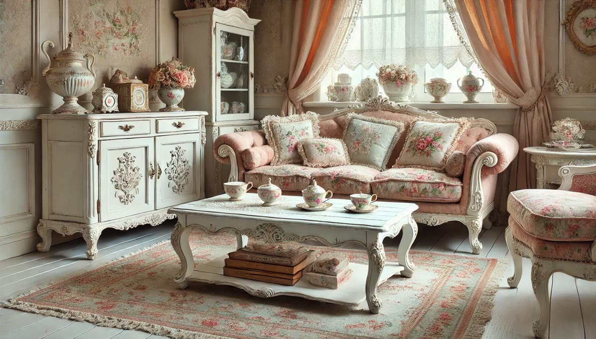 Shabby Chic Style Furniture - Luxury Line Furniture