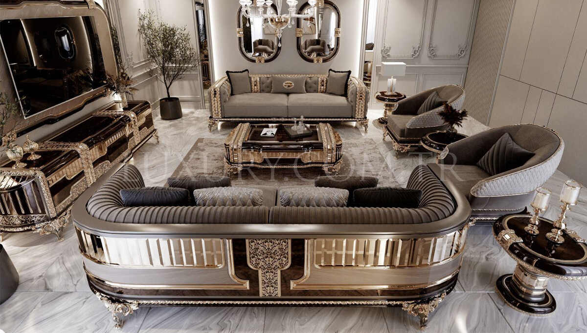 Modern klasik koltuk takımları - Luxury Line Mobilya