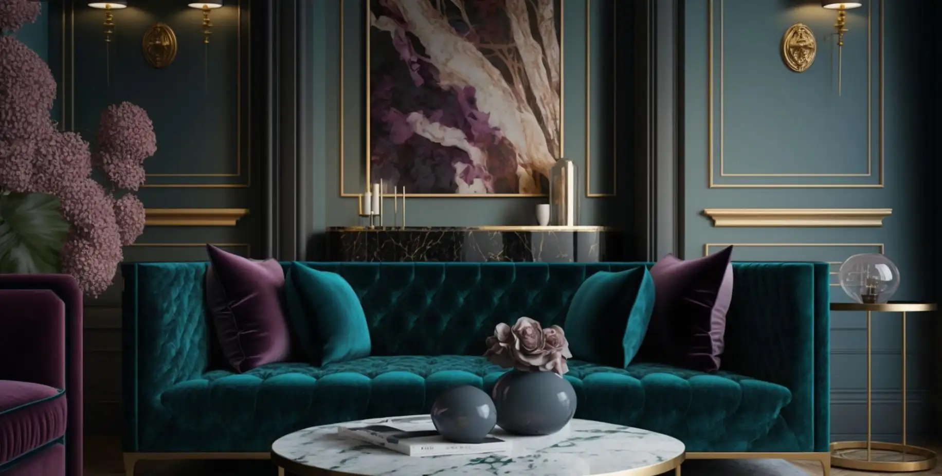 modern salon tasarımları