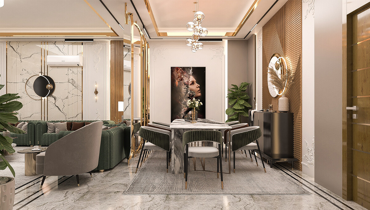 Yemek Odası Dekorasyonunda Dikdörtgen Yemek Masası mı? Yuvarlak Yemek Masası mı?