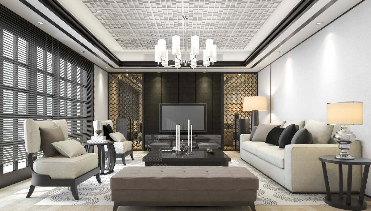 Sade Şık Salon Dekorasyonu İçin Mobilya Nasıl Seçilir?