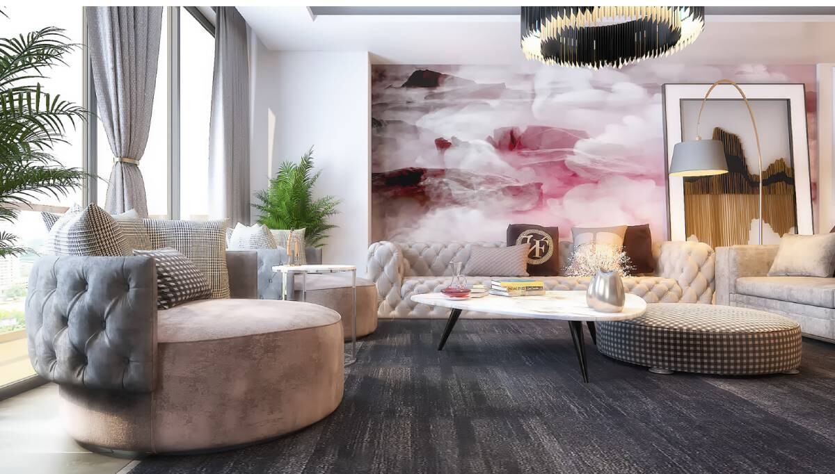 Villa Dekorasyonu İçin Chester Koltuk Takımları: Klasik Şıklık