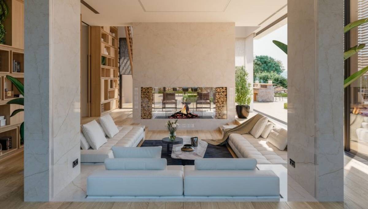 Şömineli Villalar İçin En Şık 5 Mobilya Seçeneği