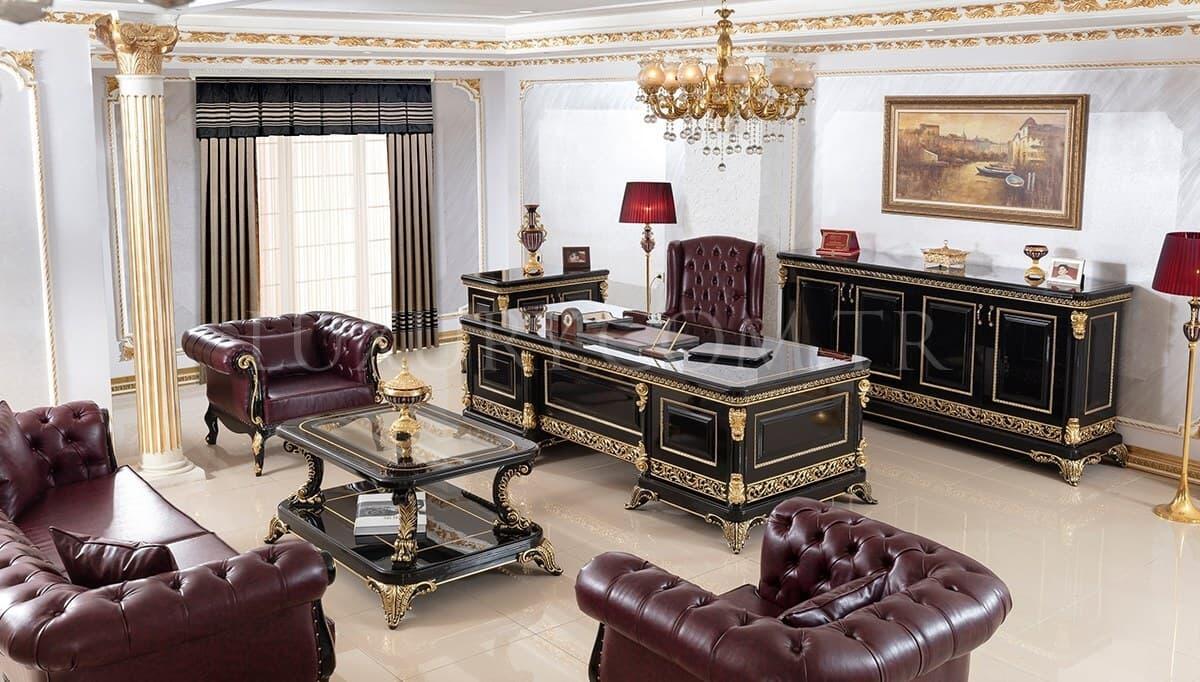 Makam Takımı Seçerken Nelere Dikkat Edilmeli? Lüks ve Prestijli Ofisler İçin Profesyonel Çözümler