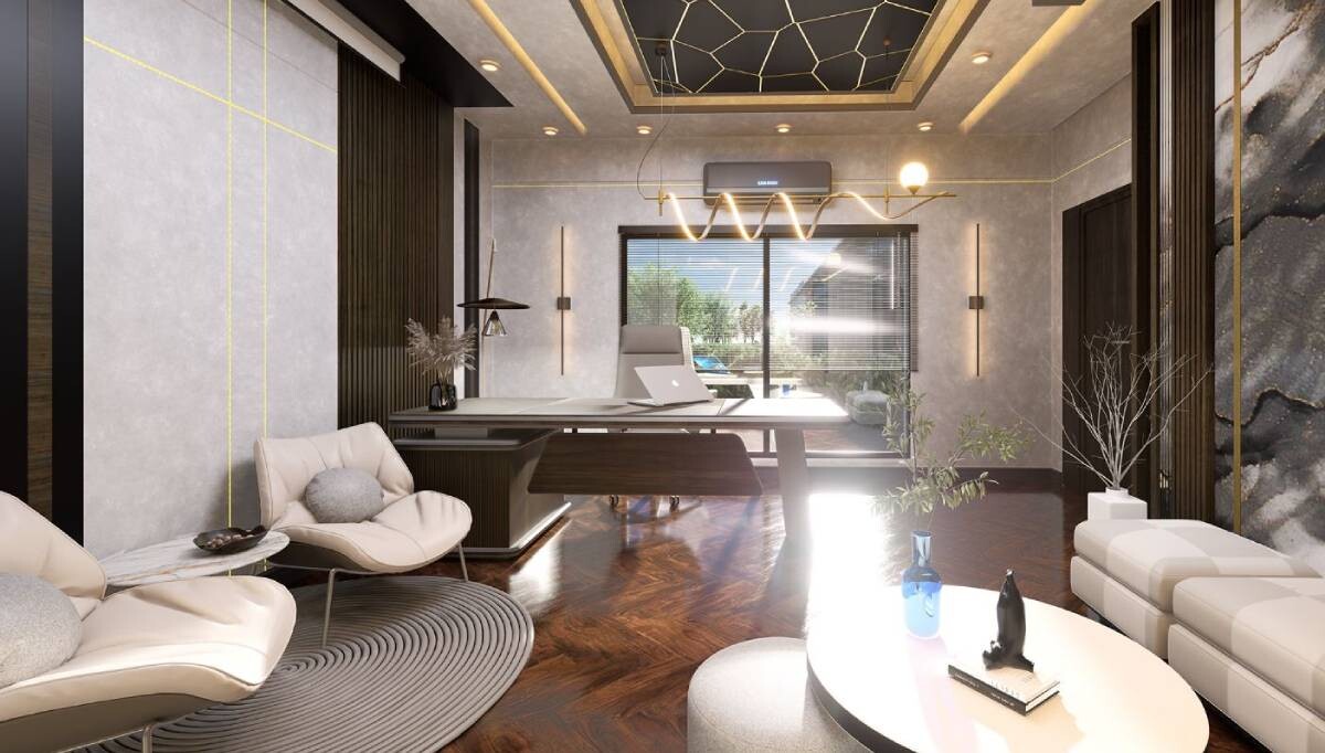 Lüks Ofis Dekorasyonu Nasıl Planlanır? Renk, Malzeme ve Tarz Önerileri