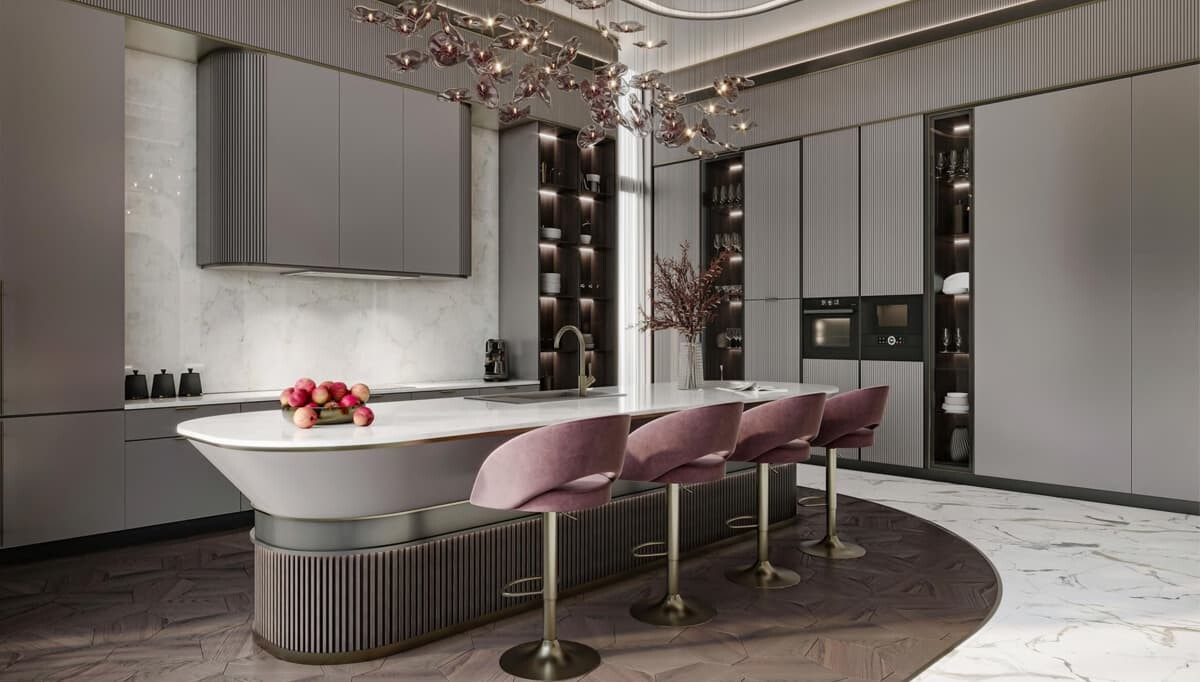 Villa Mutfak Modelleri: Lüks Yaşam Alanları İçin Modern ve Klasik Çözümler