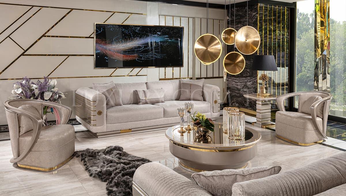 Luxury Living: Lüks Yaşam Alanları, Özel Tasarım Mobilyalar
