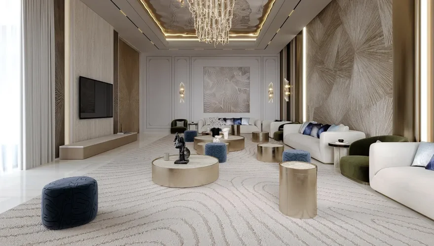 Abu Dabi Modern Meclis Mobilyası - 5