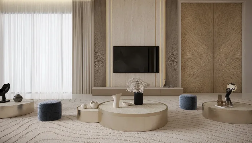 Abu Dabi Modern Meclis Mobilyası - 7