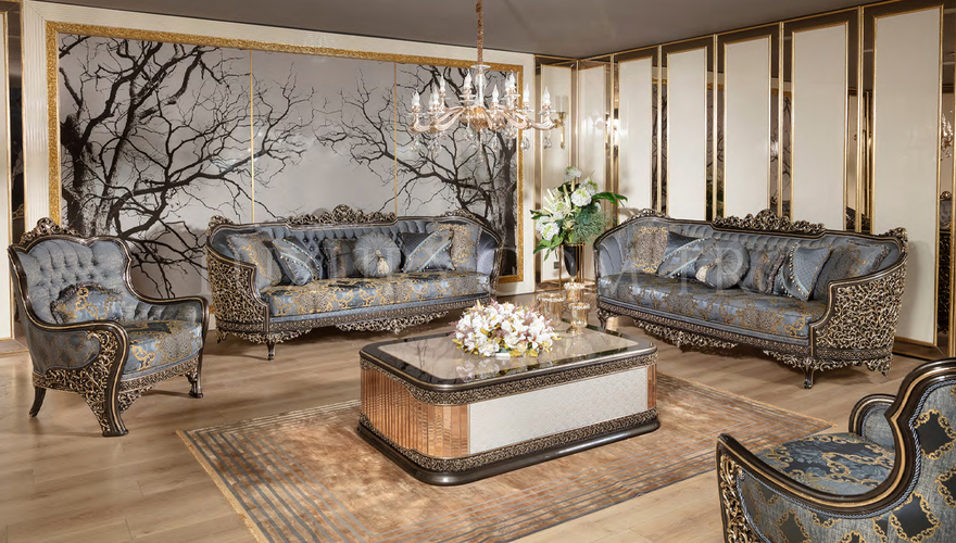 Abuja Classic Living Room - 1062