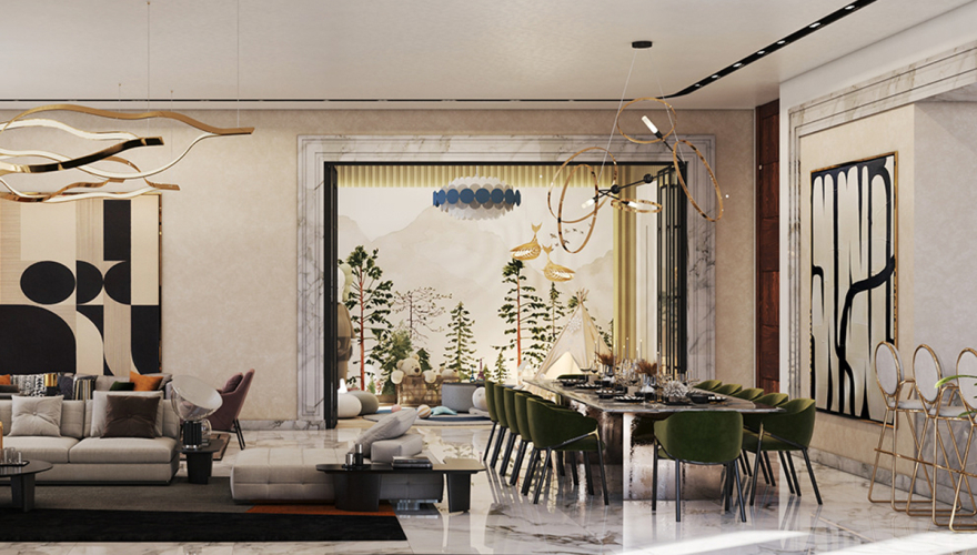 Acarkent Villa Furniture and Decoration Project - 3