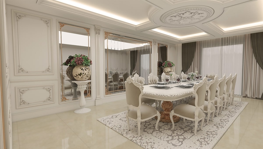 Adore Yemek Odası Dekorasyonu - 1140