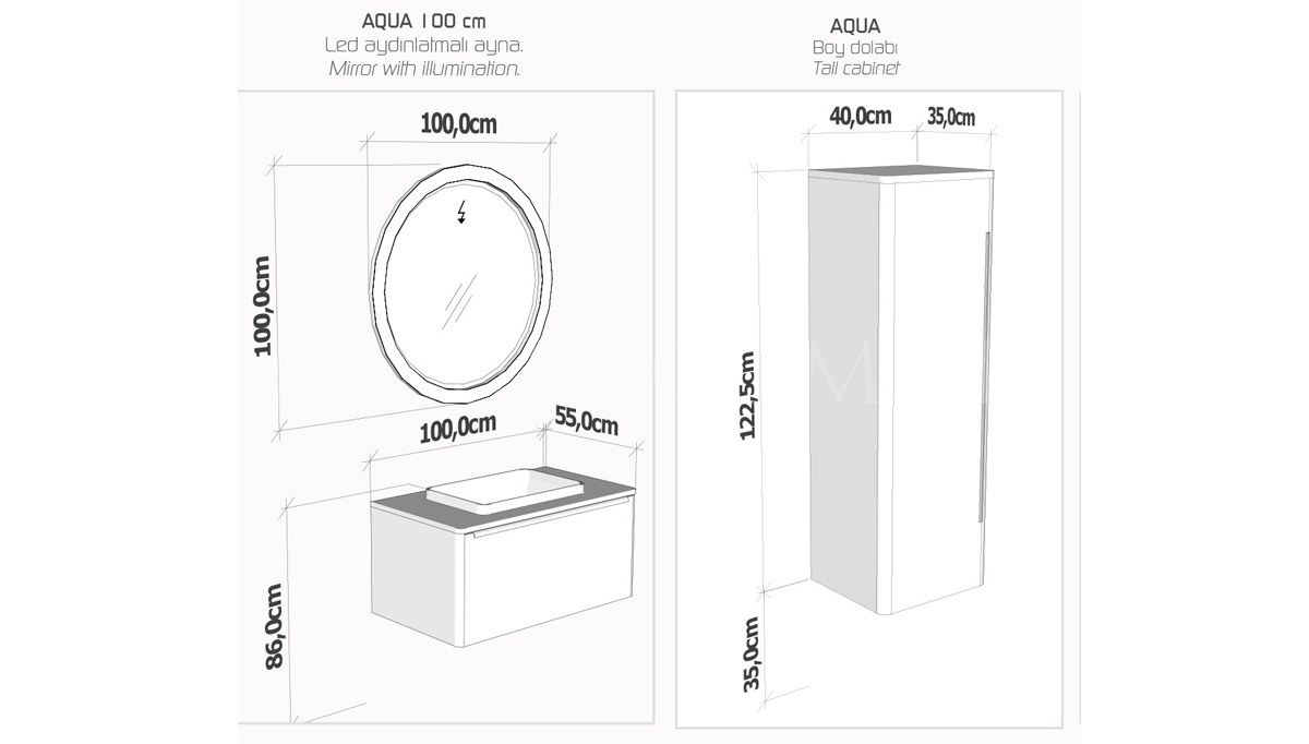 Agute Bathroom Set - 4