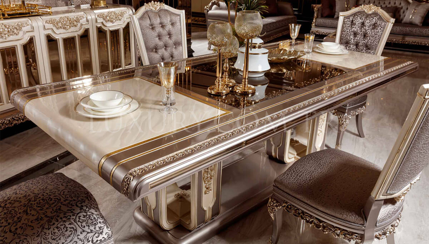 Ahsen Classic Avangart Dining Room - 2