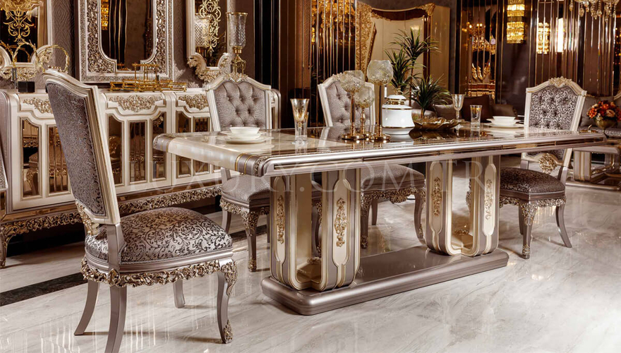 Ahsen Classic Avangart Dining Room - 6