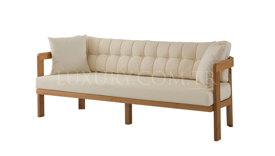 Alaçatı Ahşap Bahçe Koltuk Takımı - 2