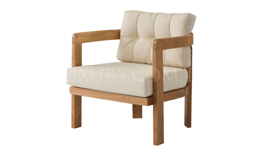 Alaçatı Ahşap Bahçe Koltuk Takımı - 3