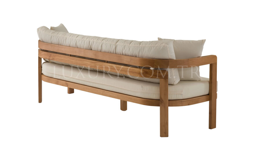 Alaçatı Ahşap Bahçe Koltuk Takımı - 5