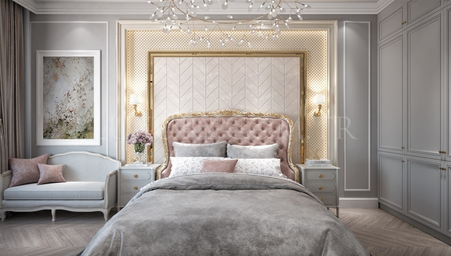 Albero Спальня Dekorasyonu Projesi - 1140