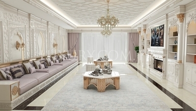 Albina Salon Dekorasyonu Projesi