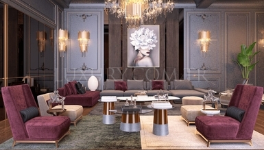 Albiyon Salon Dekorasyonu Projesi