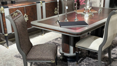 Aldera Art Deco Dining Room - 1128