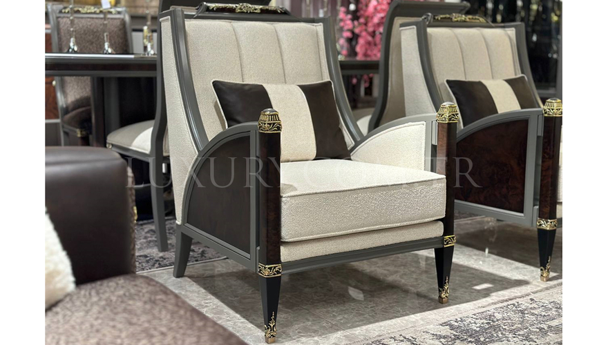 Aldera Art Deco Sofa Set - 5