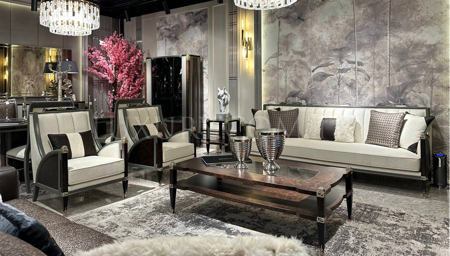 Aldera Art Deco Sofa Set - 11