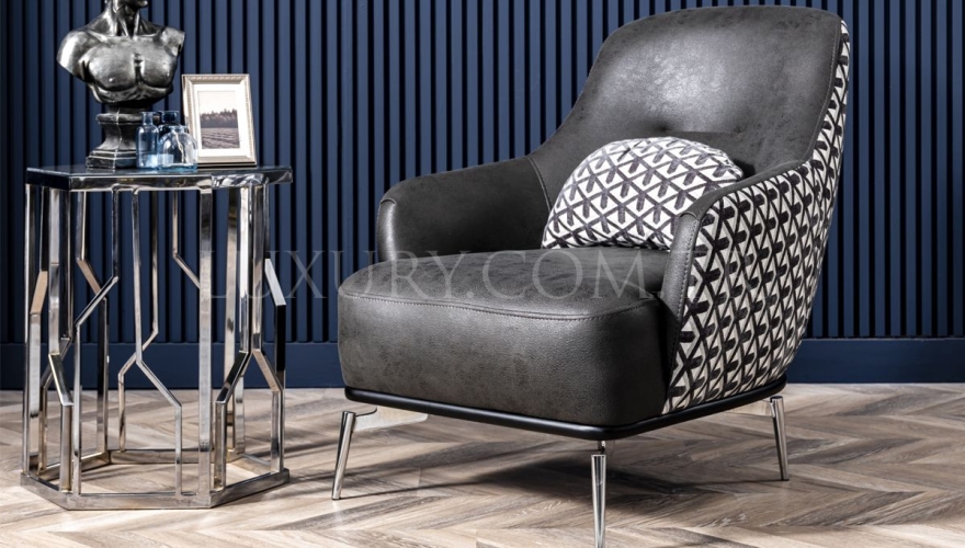Alesta Modern Gray Sofa Set - 12