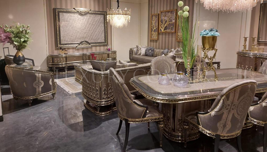 Aliye Классическая Комплект Дивана - 2