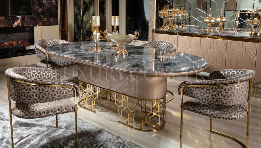 Almada Metal Dining Room - 4