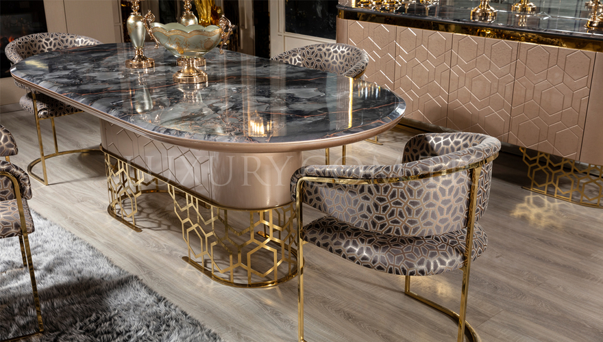 Almada Metal Dining Room - 5