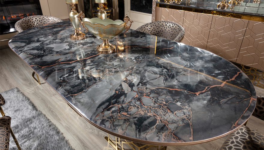 Almada Metal Dining Room - 6