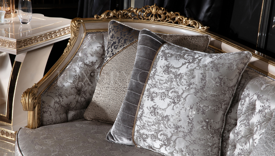 Almatis Krem Classic Living Room - 16