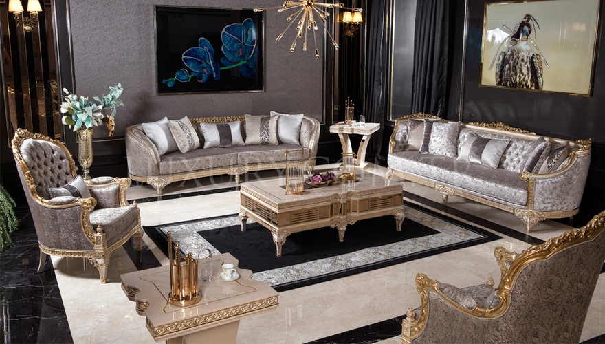 Almatis Krem Classic Living Room - 2