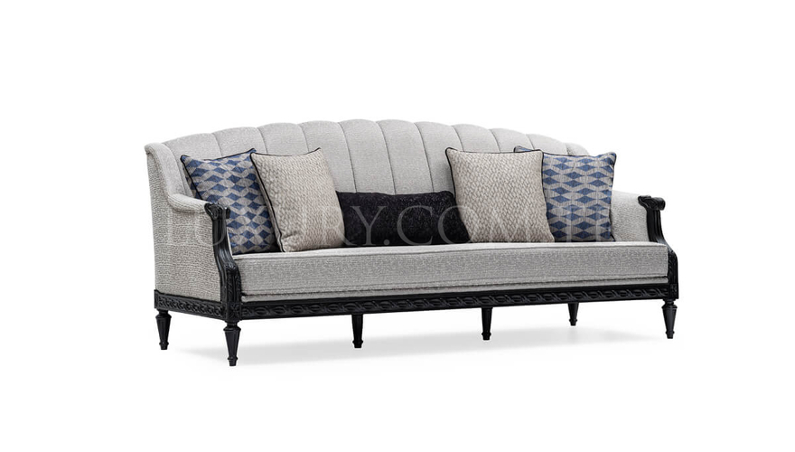 Alparslan Classic Gray Sofa Set - 7