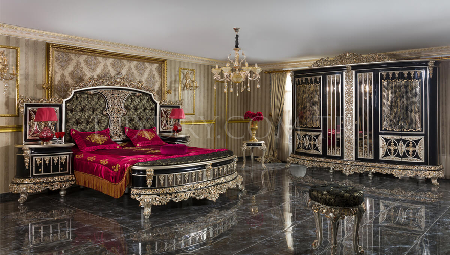Altay Classic Black Bedroom - 1