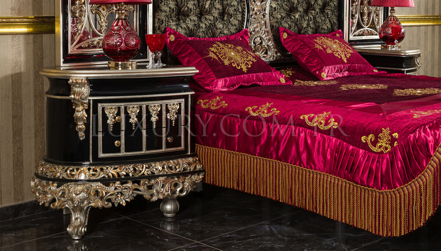 Altay Classic Black Bedroom - 3