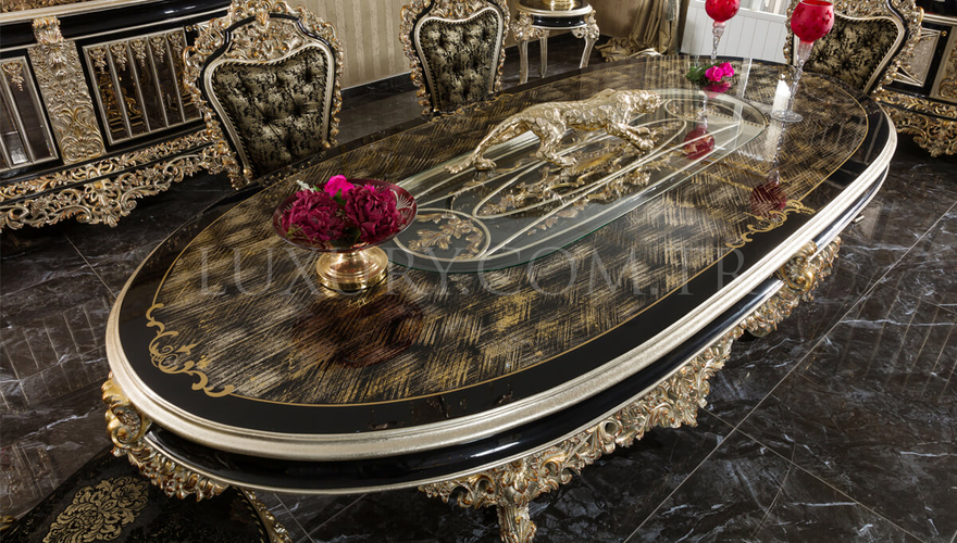 Altay Classic Black Dining Room - 9