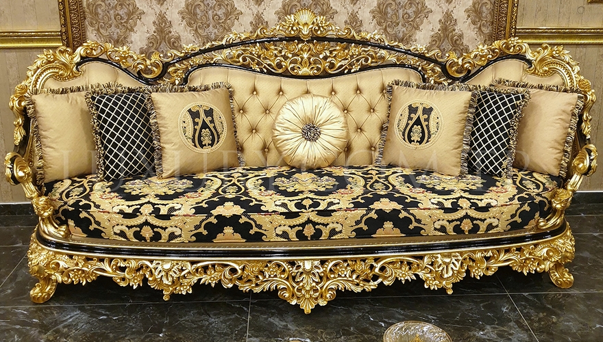 Altay Classic Black Living Room - 2