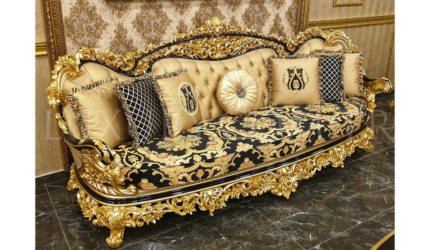 Altay Classic Black Living Room - 3