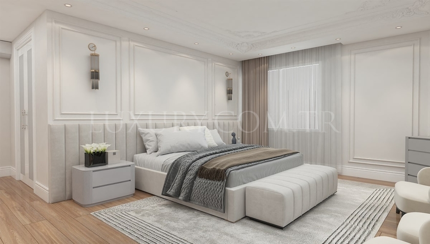 Amoret Yatak Odası Dekorasyonu Projesi - 9