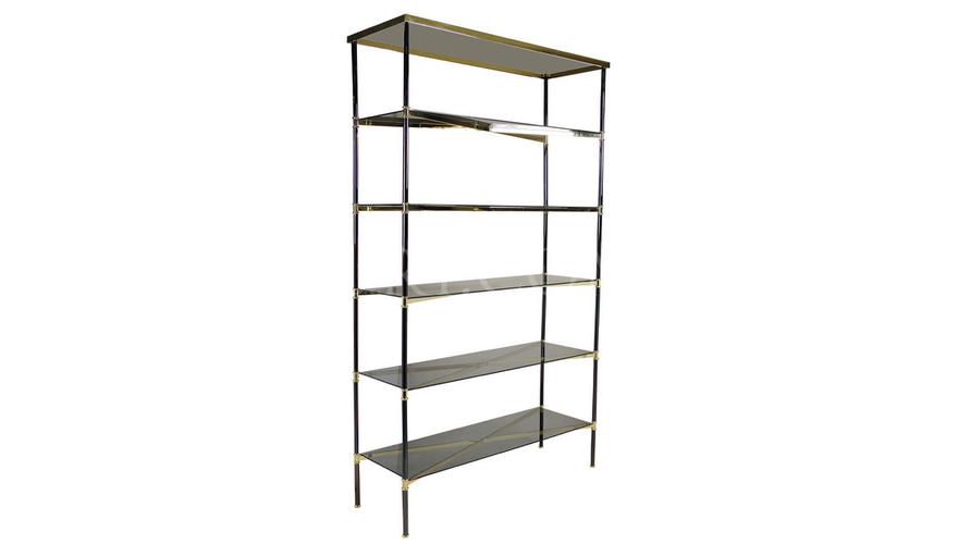 1033 - Argent Metal Kitaplık