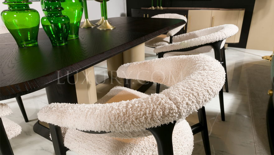 Armani Modern Dining Room - 4