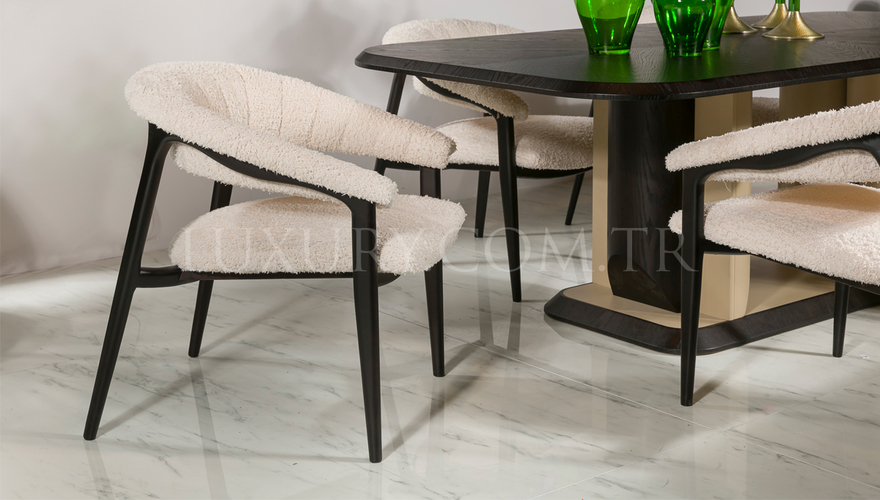 Armani Modern Dining Room - 5