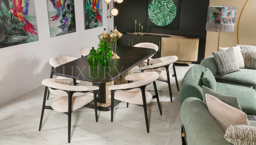 Armani Modern Dining Room - 1